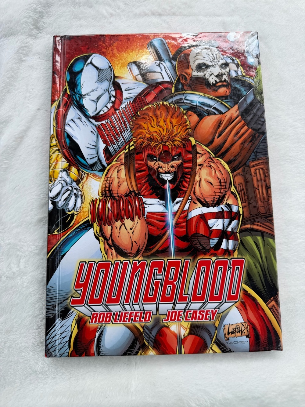 Youngblood Vol 1 HC Hardcover Rob Liefeld Joe Casey Image Comics 2008- Rare-Read